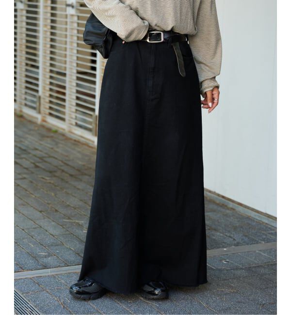OUTDOOR PRODUCTS Usual Things「≪予約≫ULTフェードツイルスリットリーンスカート」|スカート|