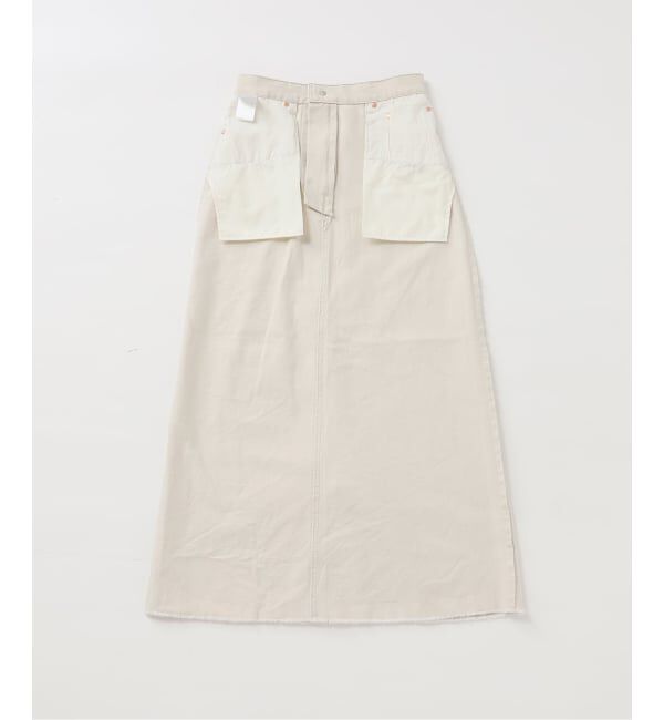 OUTDOOR PRODUCTS Usual Things「≪予約≫ULTフェードツイルスリットリーンスカート」|スカート|