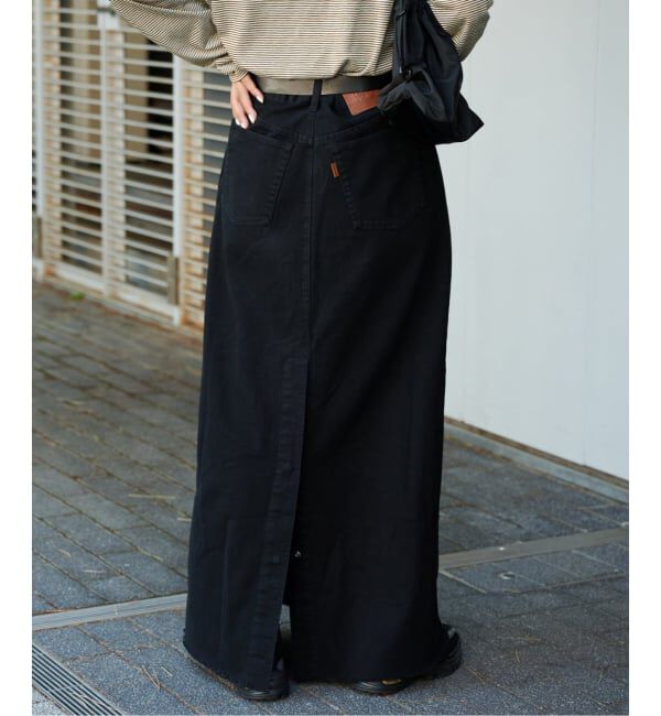 OUTDOOR PRODUCTS Usual Things「≪予約≫ULTフェードツイルスリットリーンスカート」|スカート|