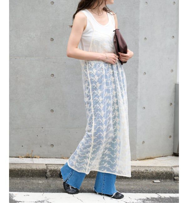 OUTDOOR PRODUCTS Usual Things「レースキャミワンピース」|ワンピース|