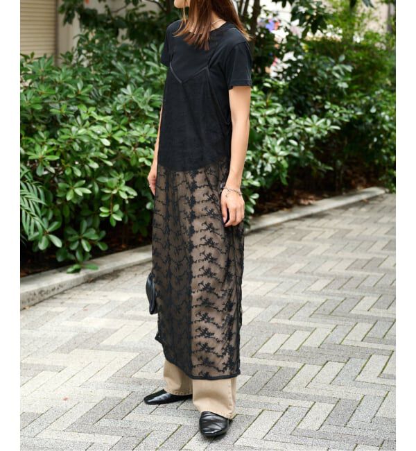 OUTDOOR PRODUCTS Usual Things「レースキャミワンピース」|ワンピース|