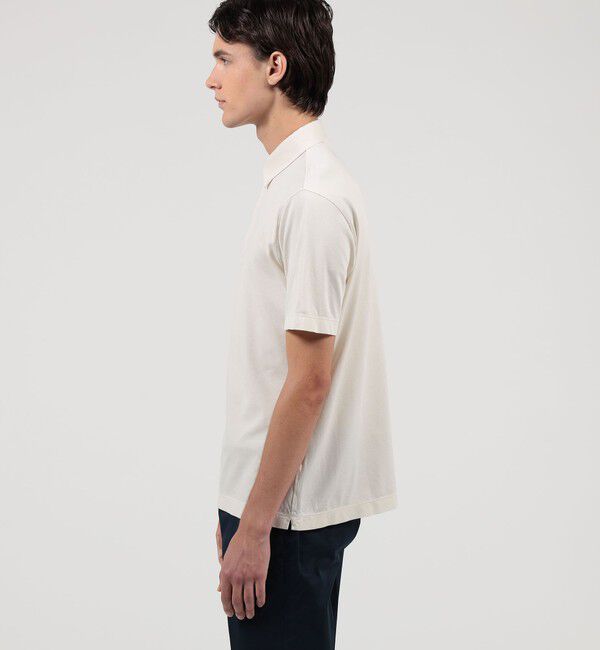 TOMORROWLAND MENS「ギザコットン メッシュポロシャツ」|ポロシャツ|