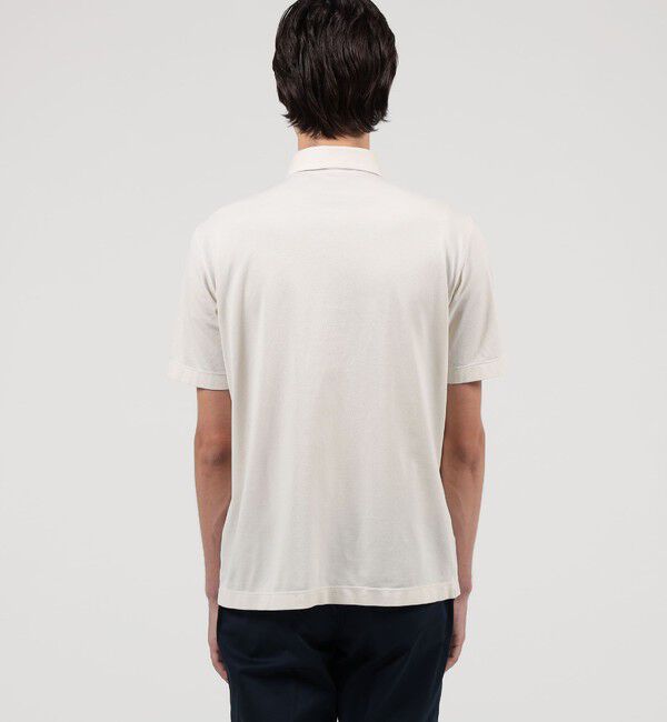TOMORROWLAND MENS「ギザコットン メッシュポロシャツ」|ポロシャツ|