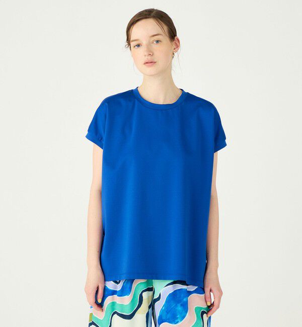Ballsey「スーピマモクロディ フレンチチュニックTシャツ」|Tシャツ・カットソー|