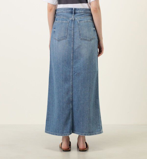 TOMORROWLAND BUYING WEAR「RED CARD TOKYO Grace デニム ロングスカート」|台形|