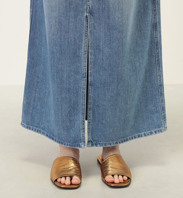 TOMORROWLAND BUYING WEAR「RED CARD TOKYO Grace デニム ロングスカート」|台形|