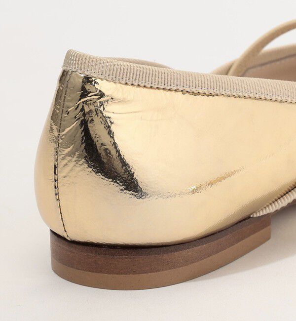 TOMORROWLAND GOODS「【別注】NEBULONI E.  BAND FLAT レザーシューズ」|バレエシューズ|