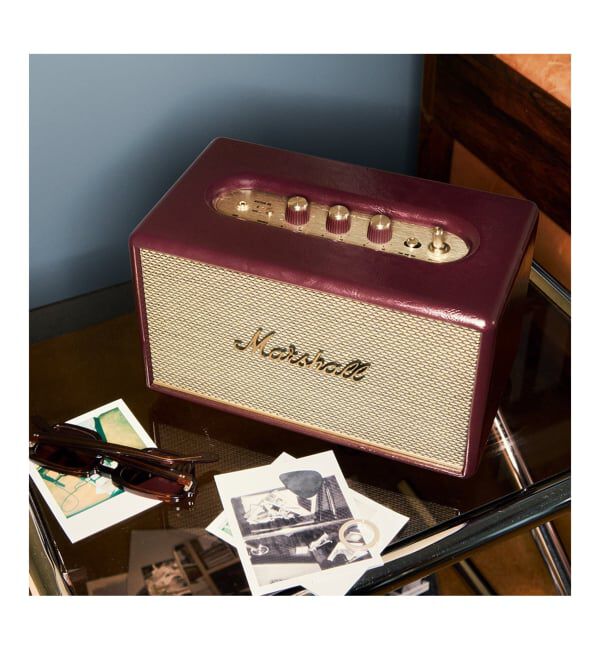 journal standard Furniture「★【Marshall/マーシャル】Acton III Bluetooth Burgundy　スピーカー」|電化製品|
