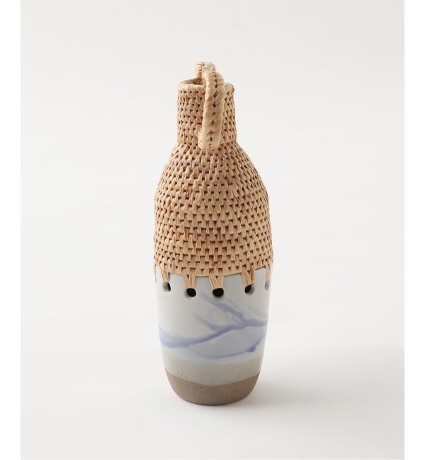 journal standard Furniture「MIX WOVEN VASE HANDLE 25　フラワーベース」|その他|