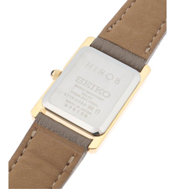HIROB「SEIKO Exclusive SZRW002 Greige 別注」|腕時計|