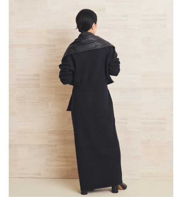 Plage「《予約》leather like ストール」|ストール|