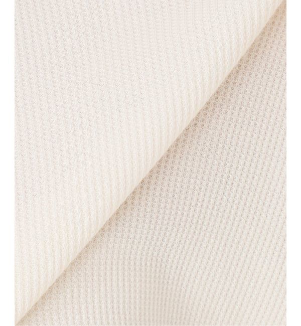 SLOBE IENA「HANES/ヘインズ SLOBE別注 ヘンリーネックワッフル ロンTEE」|Tシャツ・カットソー|