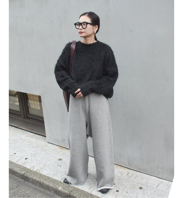 JOURNAL STANDARD「《WEB限定追加予約》シャギークルーネックプルオーバー」|ニット・セーター|