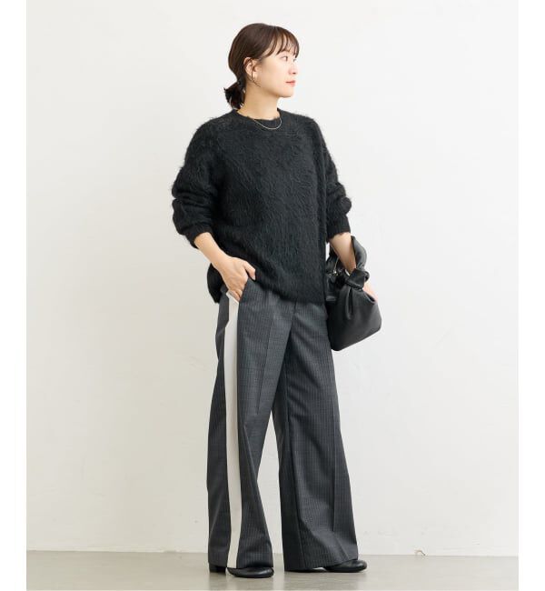 JOURNAL STANDARD「《WEB限定追加予約》シャギークルーネックプルオーバー」|ニット・セーター|