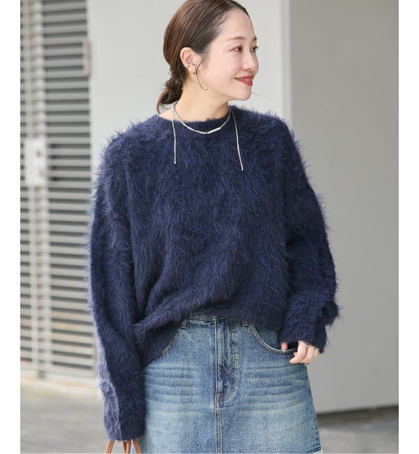 JOURNAL STANDARD「《WEB限定追加予約》シャギークルーネックプルオーバー」|ニット・セーター|