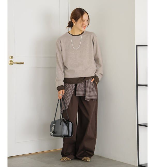 JOURNAL STANDARD「《予約》WASHABLE COMFクルーネックプルオーバー」|ニット・セーター|