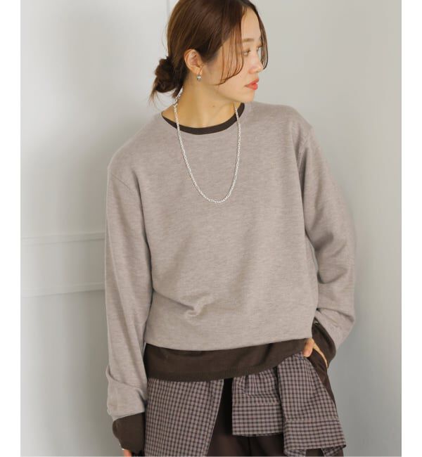 JOURNAL STANDARD「《予約》WASHABLE COMFクルーネックプルオーバー」|ニット・セーター|