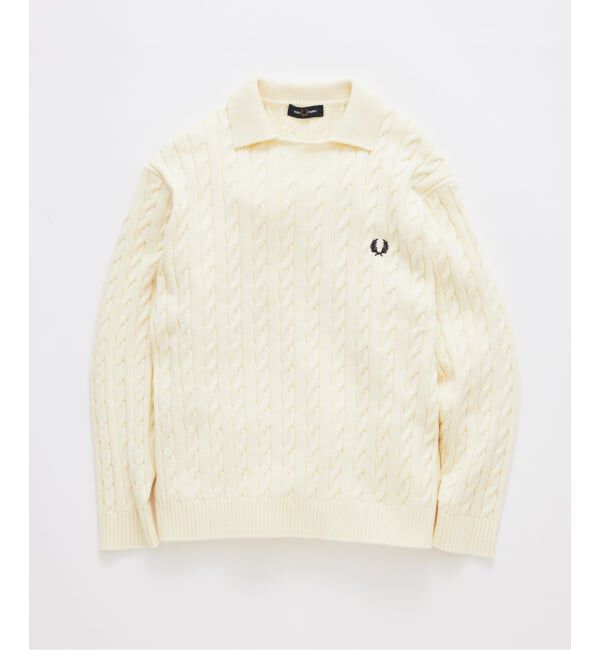 JOURNAL STANDARD「《予約》FRED PERRY / フレッドペリー 別注 フットボールカラー セーター」|ニット・セーター|