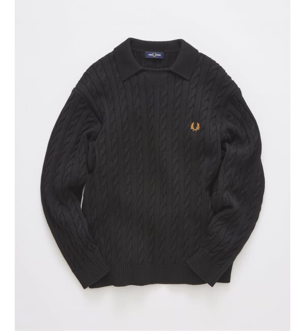 JOURNAL STANDARD「《予約》FRED PERRY / フレッドペリー 別注 フットボールカラー セーター」|ニット・セーター|