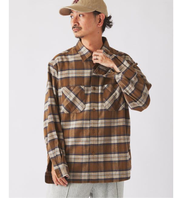 JOURNAL STANDARD relume「《予約》アメリカンチェック ネルワークシャツ」|シャツ・ブラウス|
