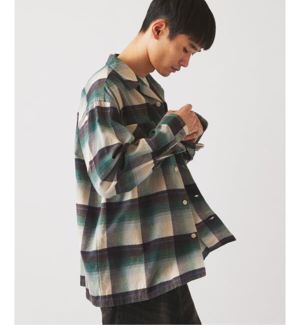 JOURNAL STANDARD relume「《予約》PENDLETON / ペンドルトン 別注 コットン シャギー オープンカラーシャツ」|シャツ・ブラウス|