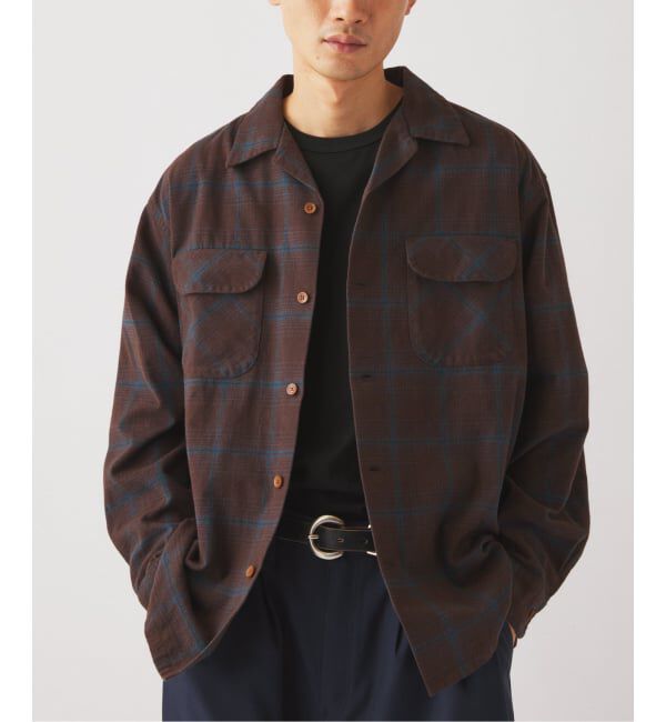 JOURNAL STANDARD relume「《予約》PENDLETON / ペンドルトン 別注 コットン シャギー オープンカラーシャツ」|シャツ・ブラウス|