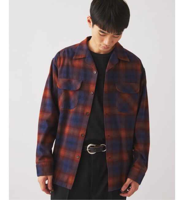JOURNAL STANDARD relume「《予約》PENDLETON / ペンドルトン 別注 コットン シャギー オープンカラーシャツ」|シャツ・ブラウス|