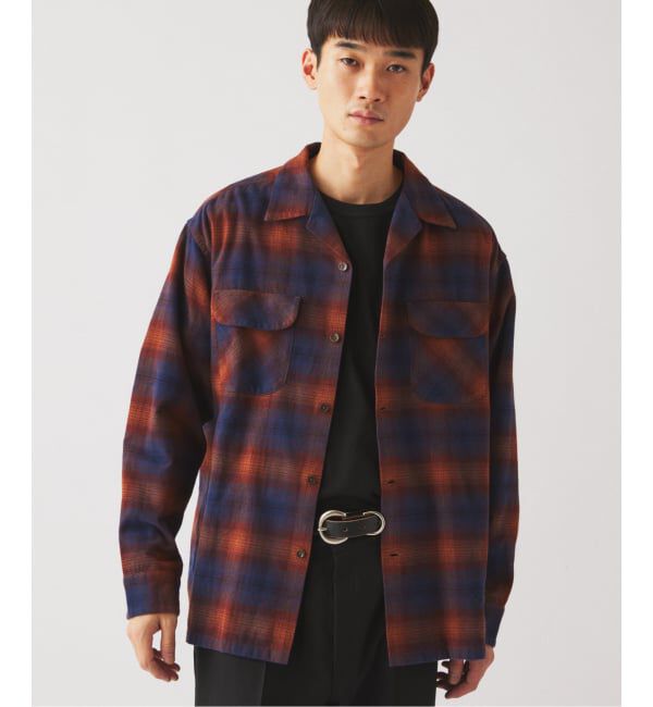 JOURNAL STANDARD relume「《予約》PENDLETON / ペンドルトン 別注 コットン シャギー オープンカラーシャツ」|シャツ・ブラウス|