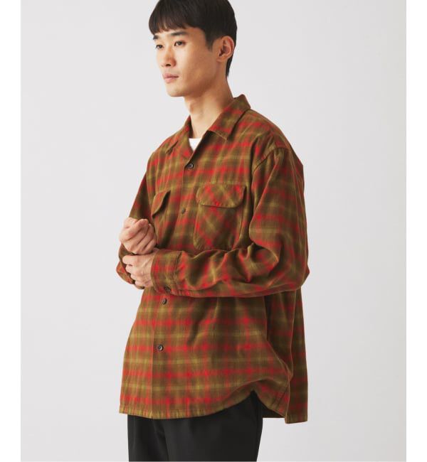 JOURNAL STANDARD relume「《予約》PENDLETON / ペンドルトン 別注 コットン シャギー オープンカラーシャツ」|シャツ・ブラウス|