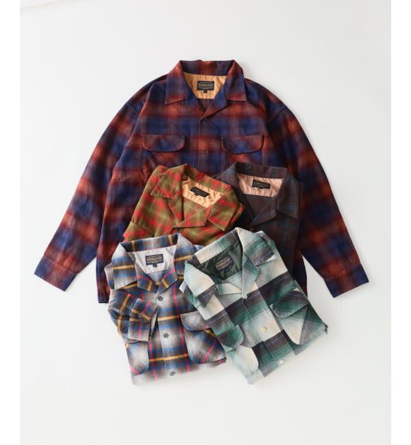 JOURNAL STANDARD relume「《予約》PENDLETON / ペンドルトン 別注 コットン シャギー オープンカラーシャツ」|シャツ・ブラウス|