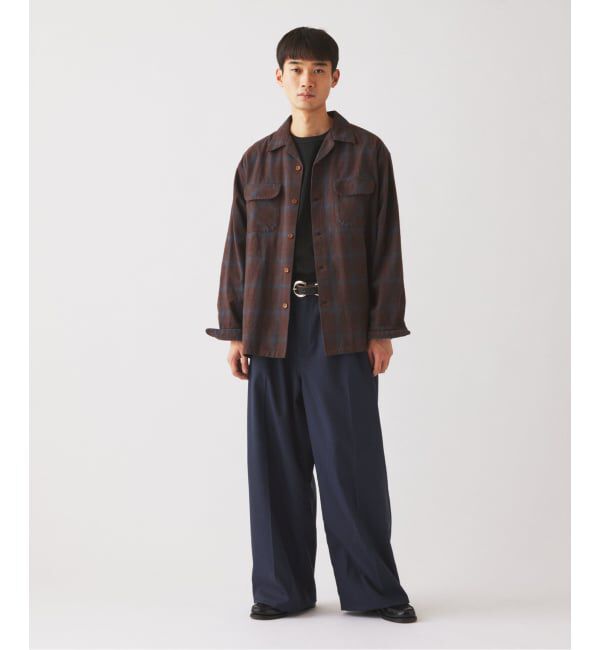 JOURNAL STANDARD relume「《予約》PENDLETON / ペンドルトン 別注 コットン シャギー オープンカラーシャツ」|シャツ・ブラウス|