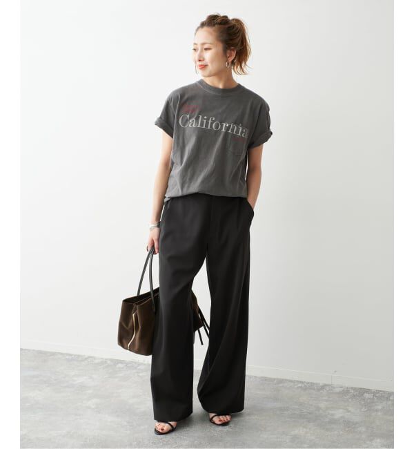 Spick and Span「melple / メイプル Pasadena Pocket S/S (Thank you al」|Tシャツ・カットソー|
