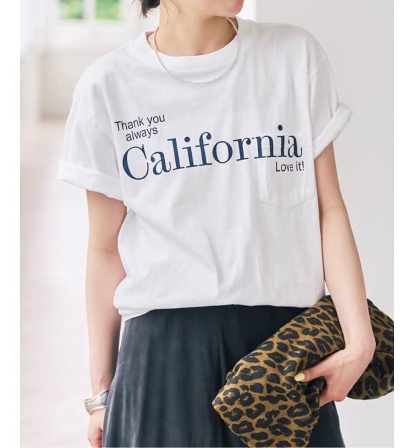 Spick and Span「melple / メイプル Pasadena Pocket S/S (Thank you al」|Tシャツ・カットソー|