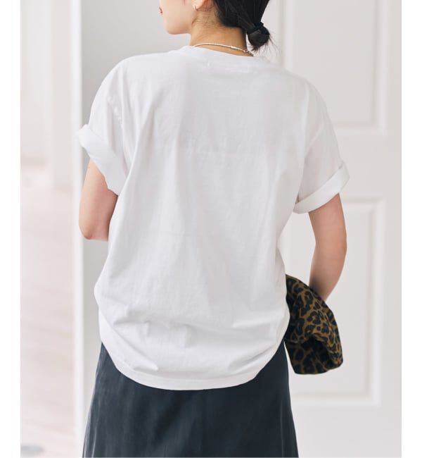 Spick and Span「melple / メイプル Pasadena Pocket S/S (Thank you al」|Tシャツ・カットソー|