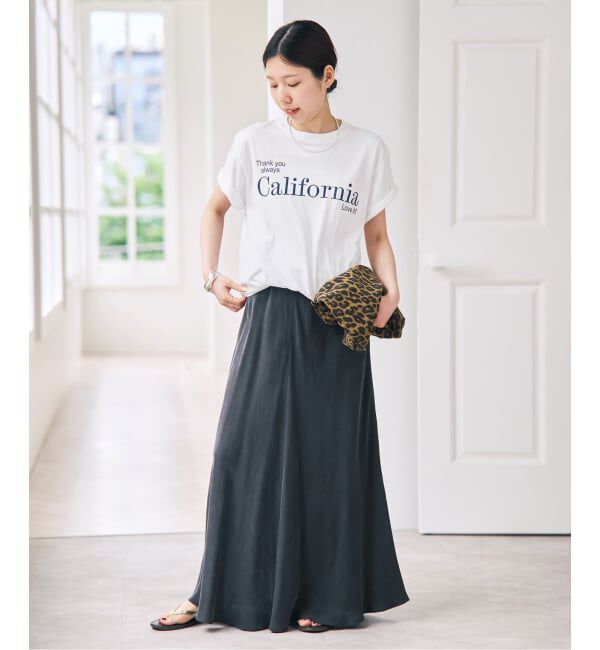 Spick and Span「melple / メイプル Pasadena Pocket S/S (Thank you al」|Tシャツ・カットソー|