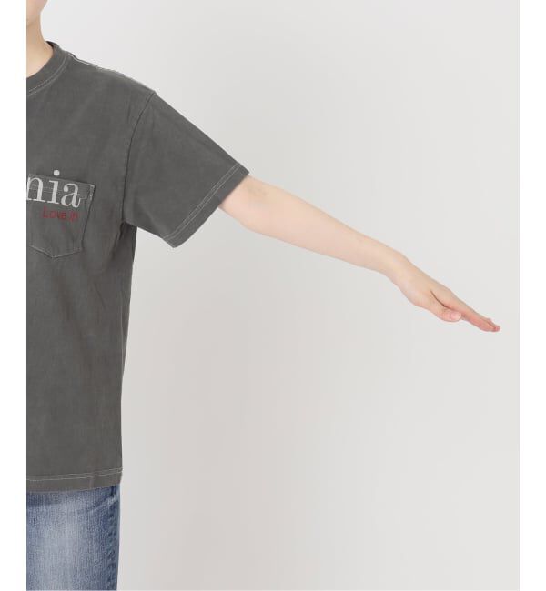 Spick and Span「melple / メイプル Pasadena Pocket S/S (Thank you al」|Tシャツ・カットソー|