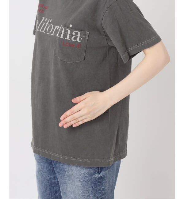 Spick and Span「melple / メイプル Pasadena Pocket S/S (Thank you al」|Tシャツ・カットソー|