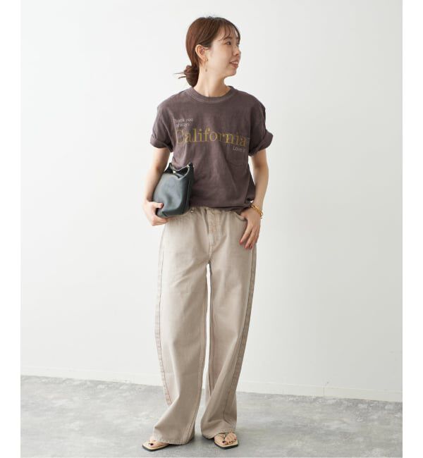 Spick and Span「melple / メイプル Pasadena Pocket S/S (Thank you al」|Tシャツ・カットソー|