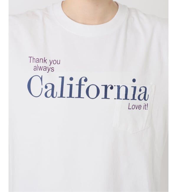 Spick and Span「melple / メイプル Pasadena Pocket S/S (Thank you al」|Tシャツ・カットソー|