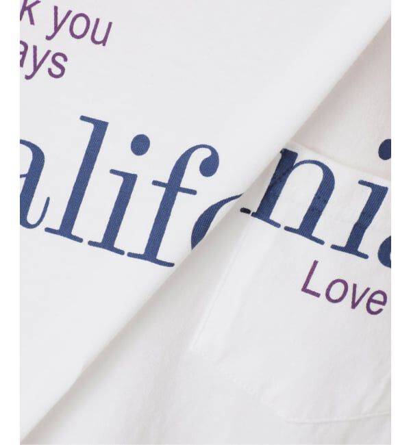 Spick and Span「melple / メイプル Pasadena Pocket S/S (Thank you al」|Tシャツ・カットソー|