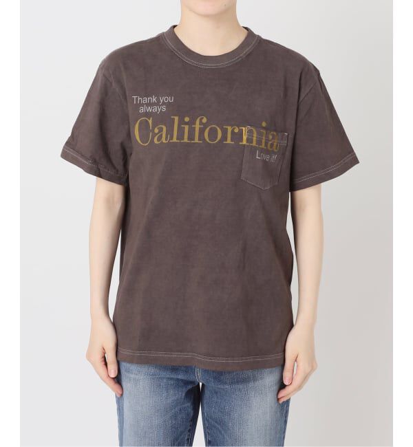 Spick and Span「melple / メイプル Pasadena Pocket S/S (Thank you al」|Tシャツ・カットソー|