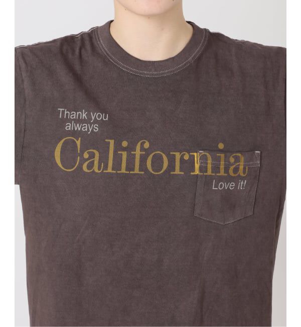 Spick and Span「melple / メイプル Pasadena Pocket S/S (Thank you al」|Tシャツ・カットソー|