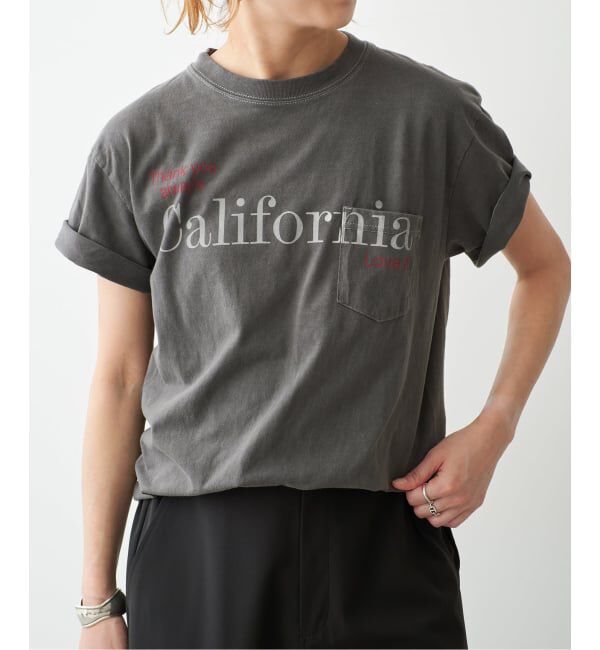 Spick and Span「melple / メイプル Pasadena Pocket S/S (Thank you al」|Tシャツ・カットソー|