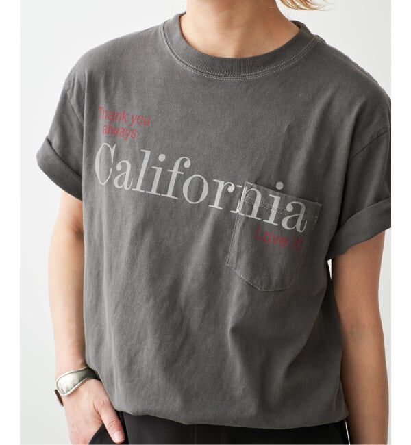 Spick and Span「melple / メイプル Pasadena Pocket S/S (Thank you al」|Tシャツ・カットソー|