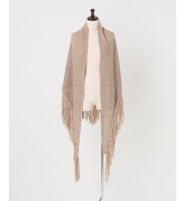 NOBLE「FRATTELLI TALLI/フラッテリ タッリ FRINGE STOLE」|ストール|