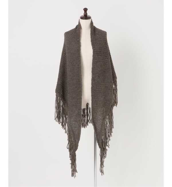 NOBLE「FRATTELLI TALLI/フラッテリ タッリ FRINGE STOLE」|ストール|