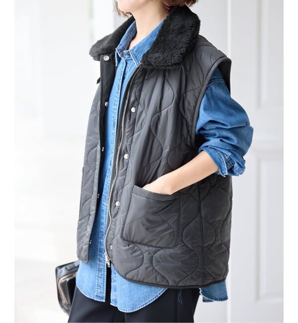 Spick and Span「《別注 / 予約》J.J.mercer / ジェイジェイマーサー for SS MILITARY VEST」|ダウンベスト・ベスト|