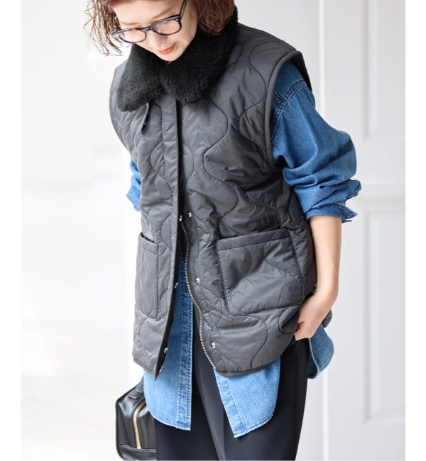 Spick and Span「《別注 / 予約》J.J.mercer / ジェイジェイマーサー for SS MILITARY VEST」|ダウンベスト・ベスト|
