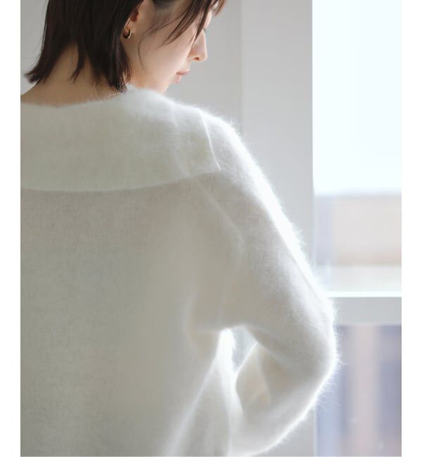  「《予約》アンゴラスキッパーニット」|ニット・セーター|