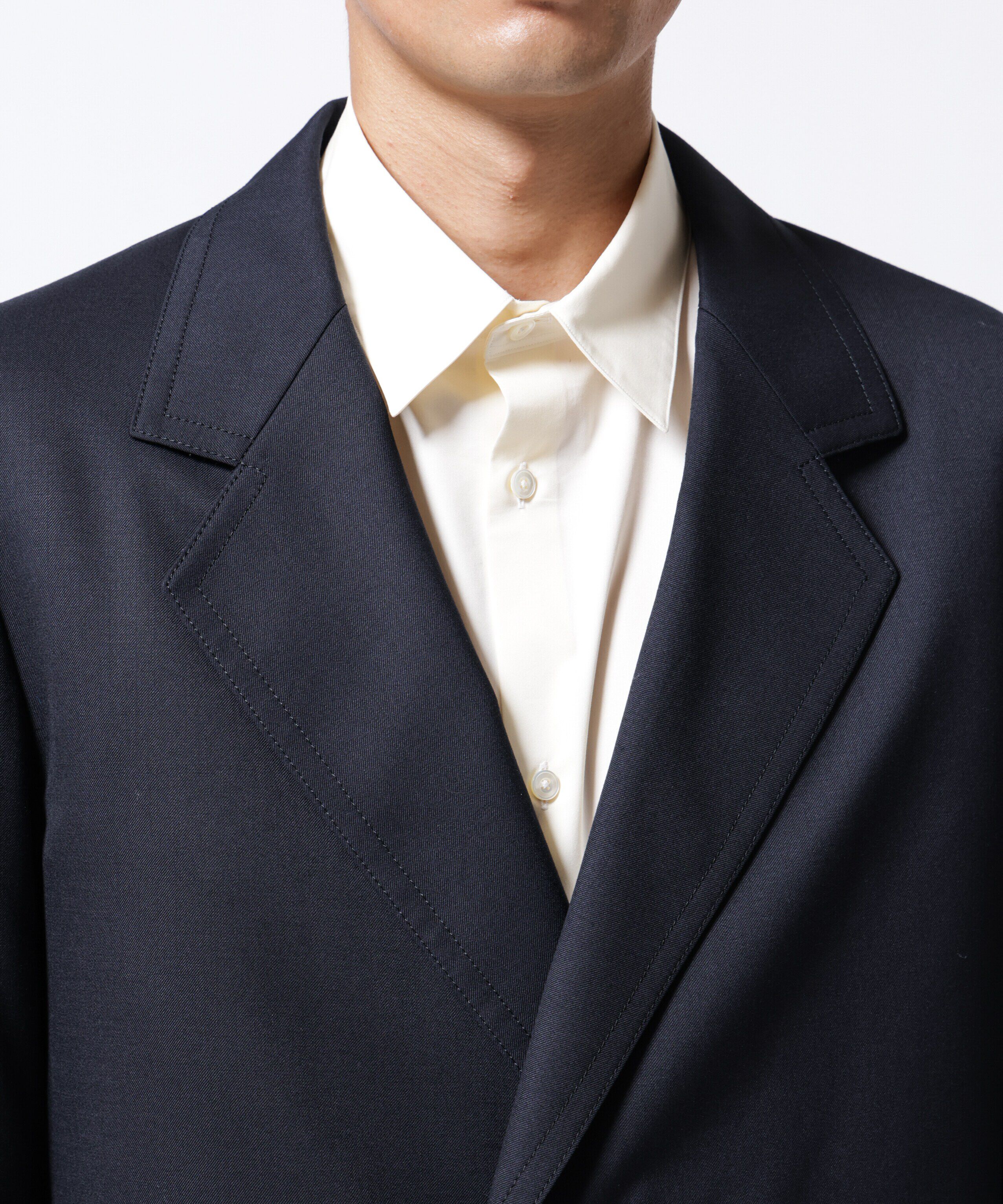 NANO universe「「ASSEMBLANC」VIST Gabardine オーバージャケット」|テーラードジャケット|